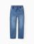 Jean jogger slim fit Bleu+Bleu foncé 1 - vertbaudet enfant 