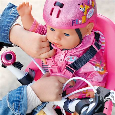 Baby born siège vélo pour poupée Rose 3 - vertbaudet enfant 