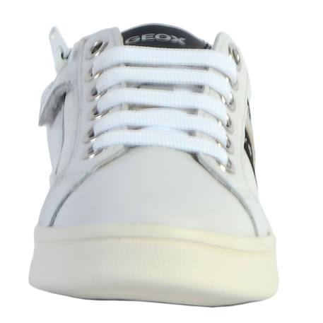 Baskets basses à lacets Blanc+Noir 4 - vertbaudet enfant 
