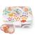 Lunch box à compartiments 800ml tresor Bleu dino+Bleu infinity+Bleu wolf+Cannelle fox+Rose birds+Rose blush+Rose papercut+Vert forest+Vert raccoon 36 - vertbaudet enfant 