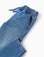 Jean jogger slim fit Bleu+Bleu foncé 4 - vertbaudet enfant 