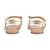 Sandales en cuir  à scratch Or multi 4 - vertbaudet enfant 
