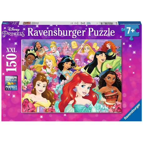 Puzzle princesses disney 150 pcs xxl Rose 1 - vertbaudet enfant 