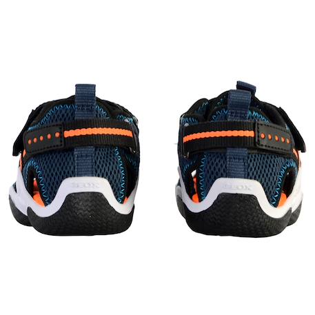Baskets  à scratch Marine orange 4 - vertbaudet enfant 