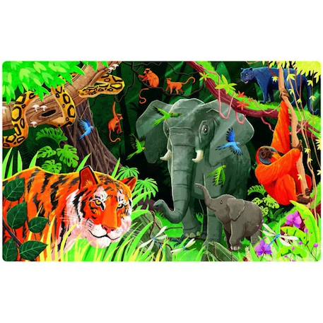 La planète en danger - la jungle Orange 2 - vertbaudet enfant 