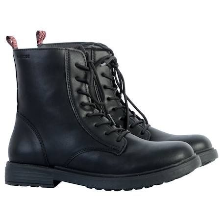 Bottines à scratch Gun+Noir 8 - vertbaudet enfant 