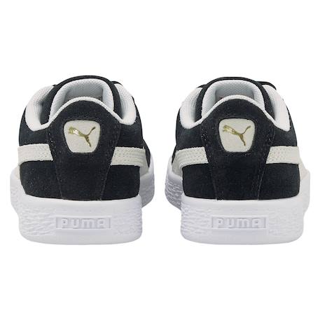 Baskets basses  à lacets  velours Noir blanc 3 - vertbaudet enfant 