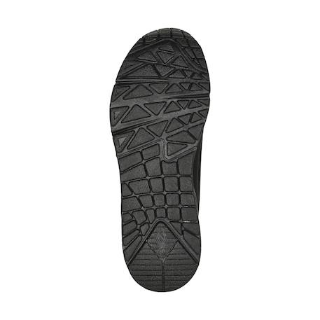 Baskets basses à lacets Blanc+Noir 9 - vertbaudet enfant 