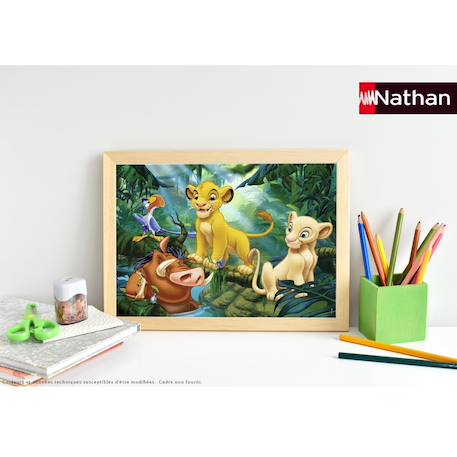 Puzzle simba & co 30 pcs Bleu 2 - vertbaudet enfant 