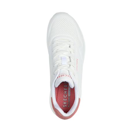 Baskets basses  à lacets Blanc corail+Blanc mint 4 - vertbaudet enfant 