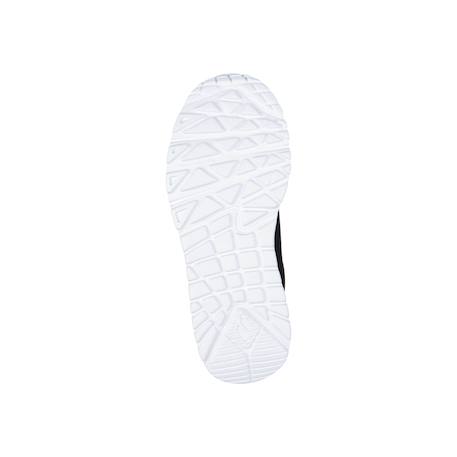 Baskets basses  à lacets Blanc+Noir 10 - vertbaudet enfant 