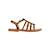 Sandales en cuir  à brides Marine+Tan 6 - vertbaudet enfant 