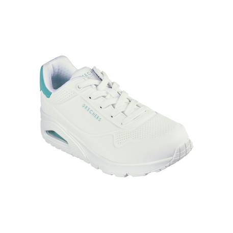 Baskets basses  à lacets Blanc corail+Blanc mint 8 - vertbaudet enfant 