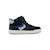 Baskets montantes  à scratch Navy gris 1 - vertbaudet enfant 