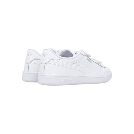 Baskets basses  à scratch Blanc cool gris claire+Puma noir puma blanc 4 - vertbaudet enfant 