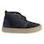 Baskets basses  à lacets  velours Noir+Or 1 - vertbaudet enfant 