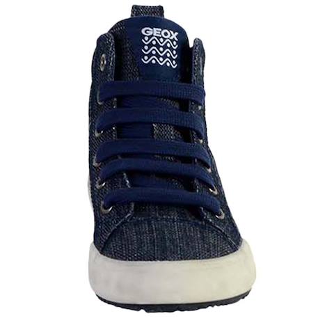 Baskets montantes  à lacets  velours Grey+Jeans 8 - vertbaudet enfant 