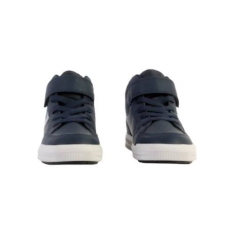 Baskets montantes  à scratch Navy gris 5 - vertbaudet enfant 