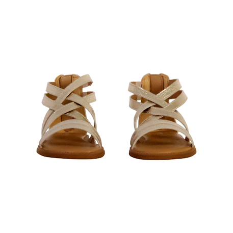 Sandales en cuir  à fermeture éclair D´or c2010+Platinum 11 - vertbaudet enfant 