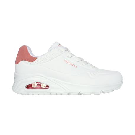 Baskets basses  à lacets Blanc corail+Blanc mint 1 - vertbaudet enfant 