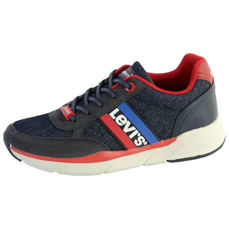 Baskets basses à lacets Blue denim 2 - vertbaudet enfant 