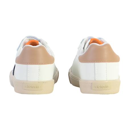 Baskets basses  à scratch Marine+Petalo+Vert foncé 4 - vertbaudet enfant 