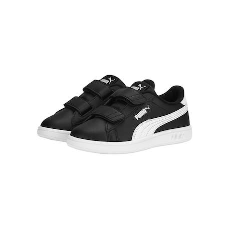 Baskets basses  à scratch Puma noir puma blanc 3 - vertbaudet enfant 