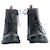 Bottines à scratch Gun+Noir 10 - vertbaudet enfant 