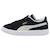 Baskets basses  à lacets  velours Noir blanc 2 - vertbaudet enfant 