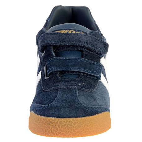 Baskets basses  à scratch  velours Kaki marine+Navy sun red+Navy white 13 - vertbaudet enfant 