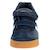 Baskets basses  à scratch  velours Kaki marine+Navy sun red+Navy white 13 - vertbaudet enfant 