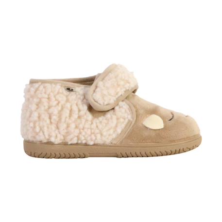 Baskets basses  à scratch Beige 1 - vertbaudet enfant 