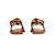 Sandales en cuir  à brides Marine+Tan 10 - vertbaudet enfant 
