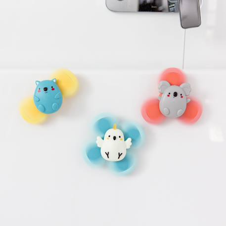 3 spinners sensoriels animaux Blanc 4 - vertbaudet enfant 