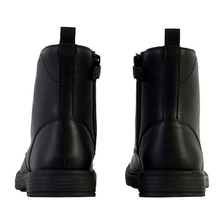 Bottes  à lacets Noir gun 4 - vertbaudet enfant 