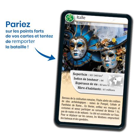 Jeu de cartes défis nature - pays du monde - fabriqué en france MULTICOLORE 3 - vertbaudet enfant 