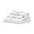 Baskets basses  à scratch Blanc mauve mist 3 - vertbaudet enfant 