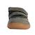 Baskets basses à scratch Grey leather 4 - vertbaudet enfant 