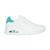 Baskets basses  à lacets Blanc corail+Blanc mint 6 - vertbaudet enfant 