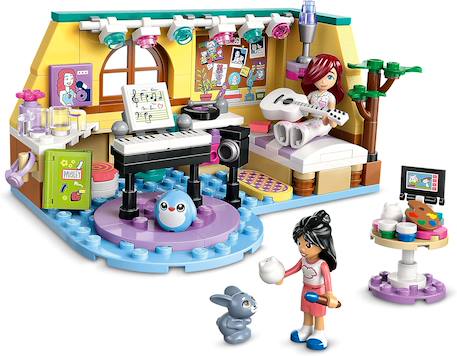 Chambre de paisley Friends - 42647 Jouet de Construction avec 2 Mini-poupées et Un Lapin Multicolore 4 - vertbaudet enfant 