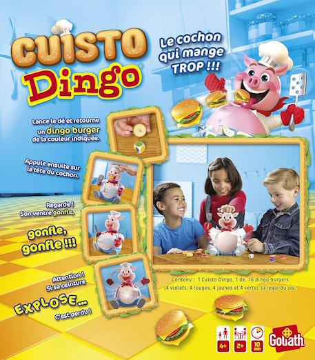 Jeux de Société Cuisto dingo MULTICOLORE 3 - vertbaudet enfant 