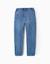 Jegging en denim à taille réglable Bleu+Bleu clair+Bleu foncé 2 - vertbaudet enfant 