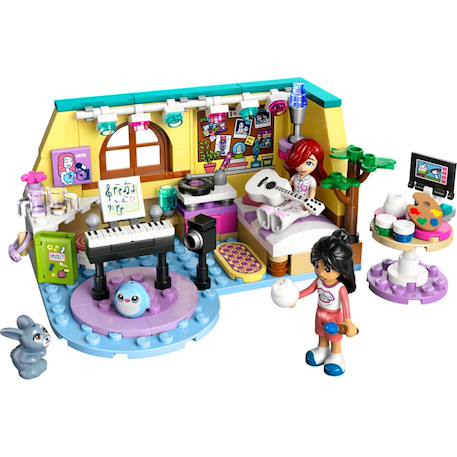 Chambre de paisley Friends - 42647 Jouet de Construction avec 2 Mini-poupées et Un Lapin Multicolore 2 - vertbaudet enfant 