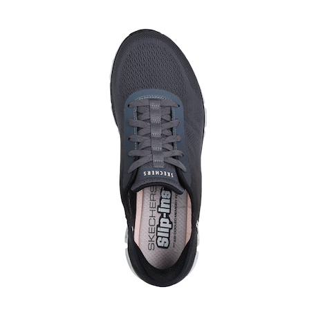 Baskets basses  à lacets Gris+Noir charcoal 9 - vertbaudet enfant 