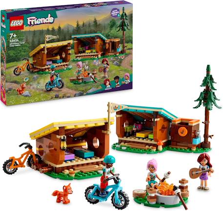 Friends Les cabanes chaleureuses de la base de loisirs - 42624 Multicolore 3 - vertbaudet enfant 