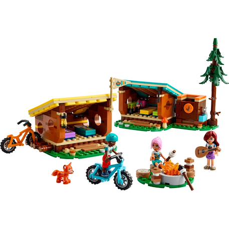 Friends Les cabanes chaleureuses de la base de loisirs - 42624 Multicolore 2 - vertbaudet enfant 