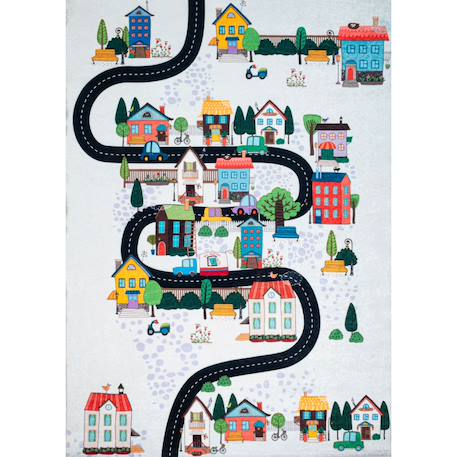 Tapis enfant circuit Blanc 1 - vertbaudet enfant 