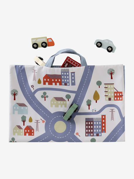 Tapis circuit pliable avec accessoires beige 6 - vertbaudet enfant 