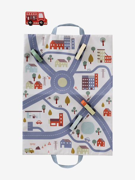 Tapis circuit pliable avec accessoires beige 5 - vertbaudet enfant 