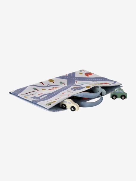 Tapis circuit pliable avec accessoires beige 3 - vertbaudet enfant 